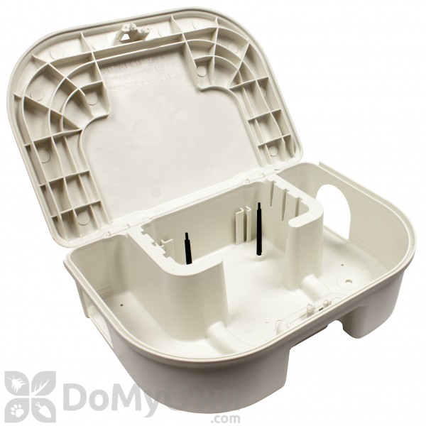 EZ Klean Rodent Bait Station - White 