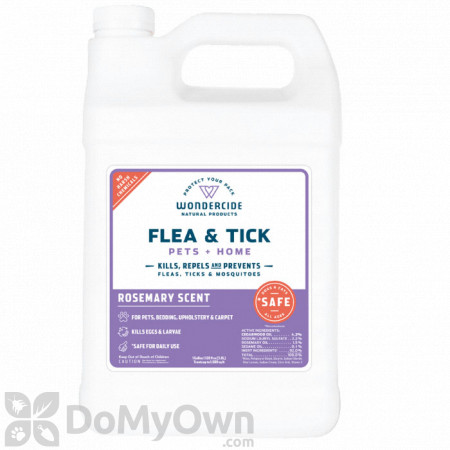 Wondercide Flea & Tick Control Pets & Home - Rosemary Gallon