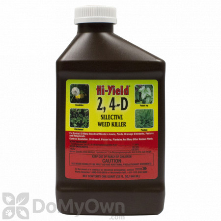 Hi-Yield 2, 4-D Selective Weed Killer CASE (12 Quarts)