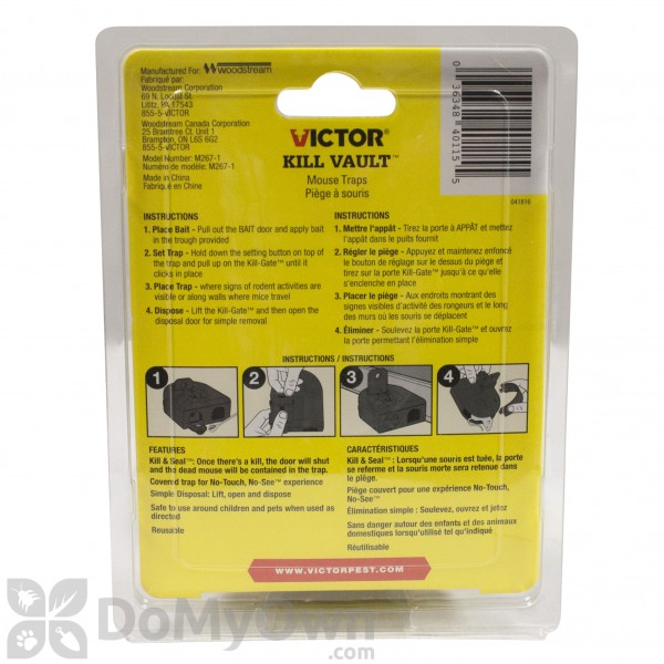 Victor Kill Vault Mouse Trap - M267