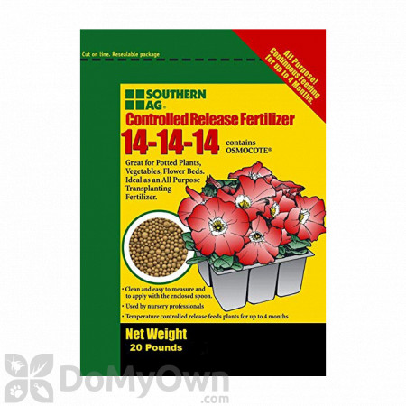 Southern Ag Controlled Release Fertilizer 14-14-14 Fertilizer  - 20 lb