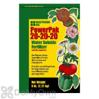 Powerpak Water Soluble Fertilizer 20-20-20 5 LB.