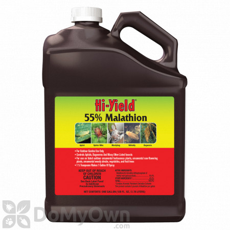 Hi-Yield 55% Malathion Insecticide Spray CASE (4 gallons)