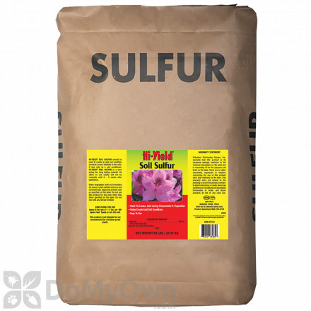 Hi-Yield Soil Sulfur 50 lbs.