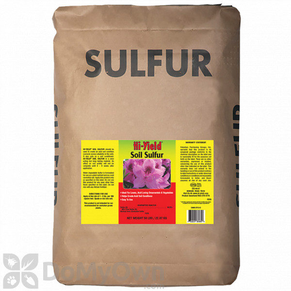 Hi-Yield Soil Sulfur 50 lbs.