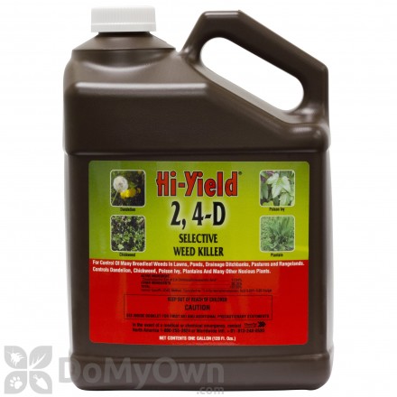 Hi-Yield 2, 4-D Selective Weed Killer CASE (4 Gallons)