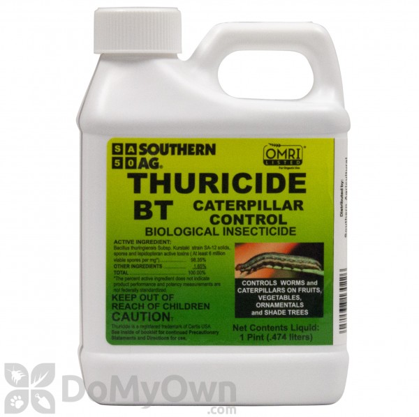 Southern AG Thuricide BT Caterpillar Control - pint 