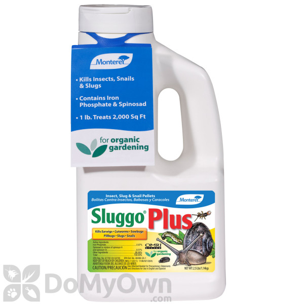 Monterey Sluggo Plus Snail & Slug Killer - 2.5 lbs.