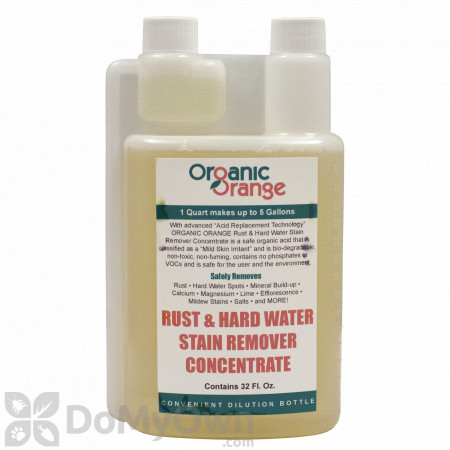 Organic Orange Rust and Hard Water Stain Remover Concentrate - CASE