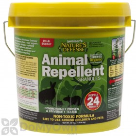 Nature's Defense Organic Animal Repellent Granules 10 lb Pail