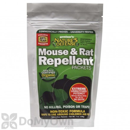 Nature's Defense Mouse & Rat Repellent Packets