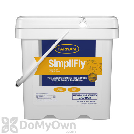 Farnam SimpliFly with LarvaStop Feed - Thru Fly Control 10 lb.