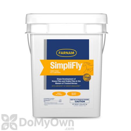Farnam SimpliFly with LarvaStop Feed - Thru Fly Control 20 lb.