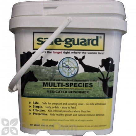 Safe-Guard Multi-Species .5% Pellets 5 lbs.