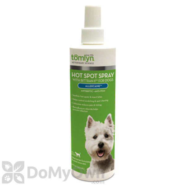 Tomlyn Allercaine Hot Spot Spray for Dogs 12 oz.