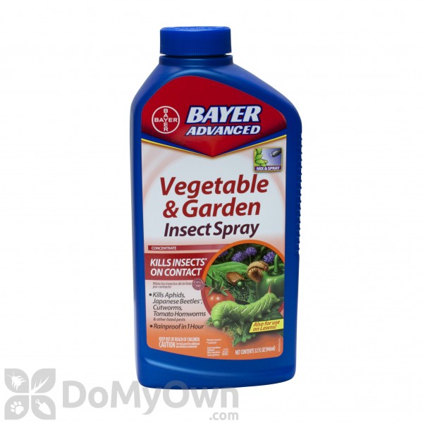 Bayer Advanced Vegetable and Garden Insect Spray - Concentrate -