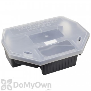 Protecta Sidewinder Rat Bait Stations - Black or Clear Lid