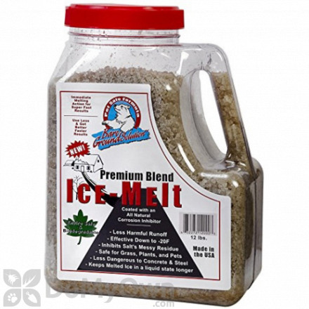 Bare Ground Coated Granular Ice Melt