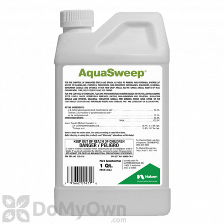 Aquasweep Aquatic Herbicide - Quart