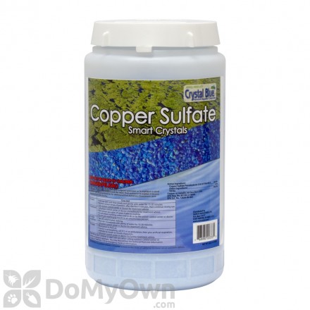 Crystal Blue Copper Sulfate - CASE (8 x 5 lbs. jars)
