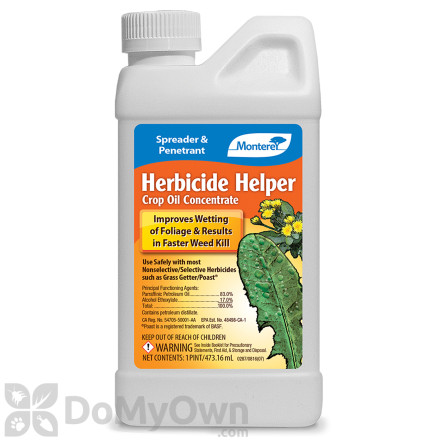 Monterey Herbicide Helper - Oil Concentrate - 16 oz 