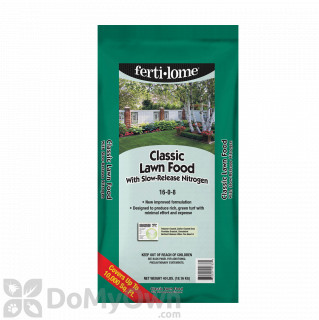 Ferti-lome Classic Lawn Food 16 - 0 - 8 with Slow - Release Nitrogen - 40 lb