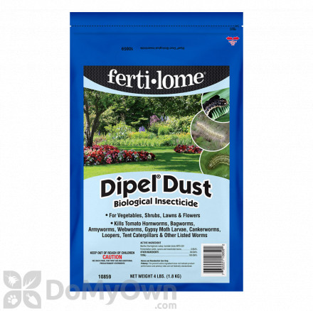 Ferti-lome Dipel Dust Biological Insecticide 4 lbs.