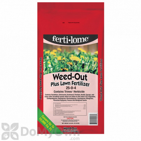 Fertilome Weed-Out Plus Lawn Fertilizer 25 - 0 - 4 - 40 lb