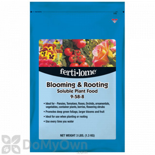 image of Ferti-lome Blooming & Rooting Soluble Plant Food 9 - 58 - 8 3 lbs.