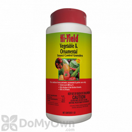 Hi-Yield Vegetable & Ornamental Insect Control Granules - 1 lb