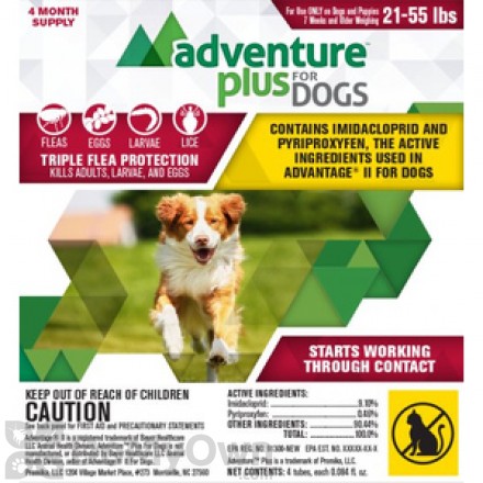 Adventure Plus for Dogs 21 - 55 lbs.