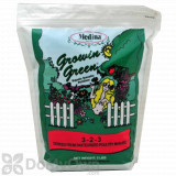 Medina Growin Green Organic Granular Fertilizer 3 - 2 - 3