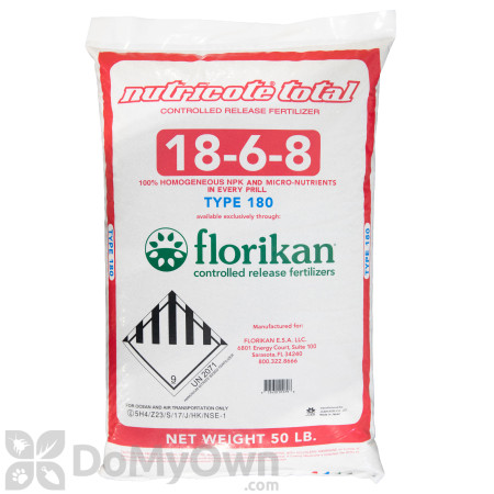 Florikan with Nutricote Total 18-6-8 180 Day