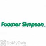 Foamer Simpson 48 Inch Single Line Hose With Tank Nut (FSPT014)
