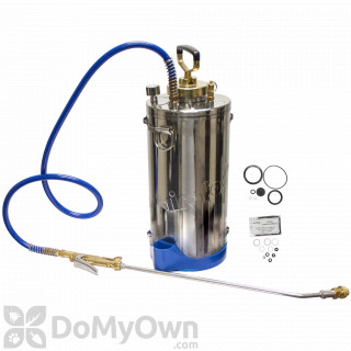 image of Airofog Pro 1.5 Gallon Stainless Steel Sprayer 18 in. Valve Extension, SS core and C & C Tip with Straw (501 - 505 - 180)