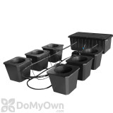 6 - Site Bubble Flow Buckets Hydroponic Grow System