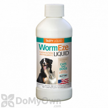 Durvet WormEze Liquid for Dogs and Cats