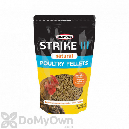 Durvet Strike III Natural Poultry Pellets