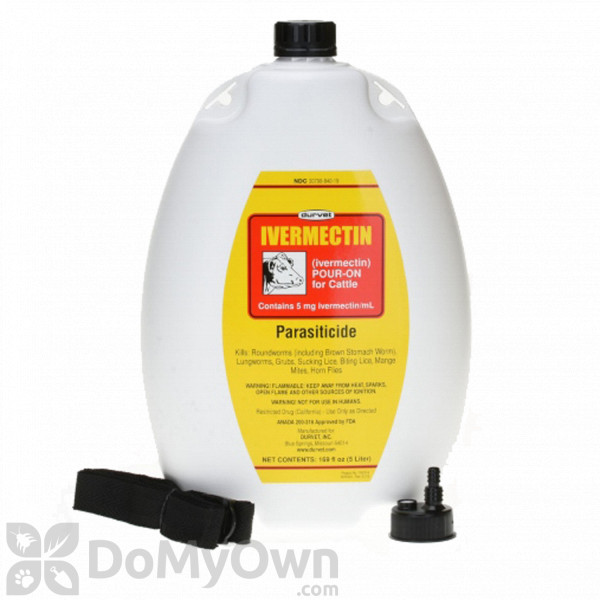 Durvet Ivermectin Pour - On - 5 Liters
