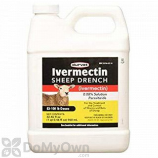 image of Durvet Ivermectin Sheep Drench - 960 ml