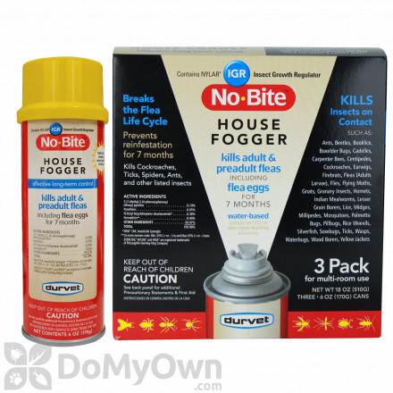Durvet No - Bite IGR House Fogger (3 Pack)