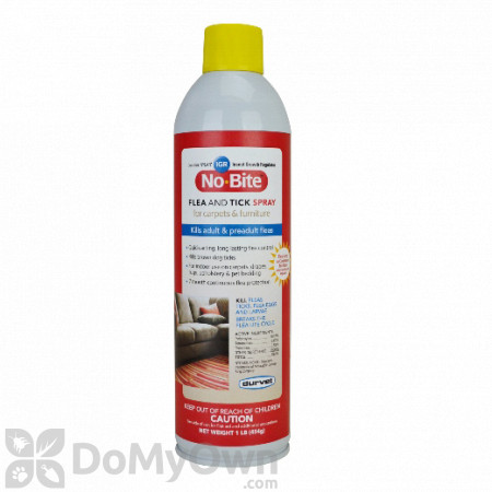 Durvet No - Bite IGR Flea and Tick Spray for Carpets and Furniture