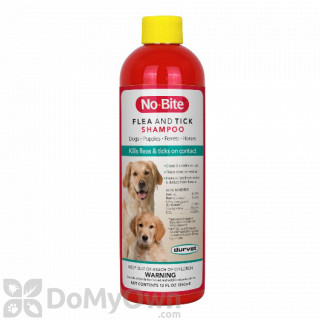 image of Durvet No - Bite Flea and Tick Shampoo - 12 oz.