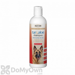 image of Durvet Naturals Remedies Tar and Aloe Shampoo