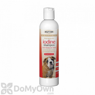 image of Durvet Naturals Remedies Iodine Shampoo