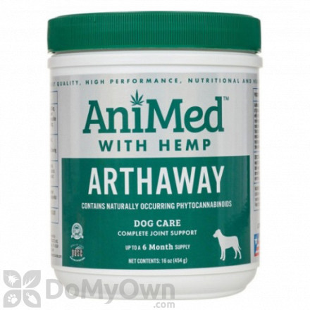 AniMed ArthAway with Hemp Joint Supplement Powder