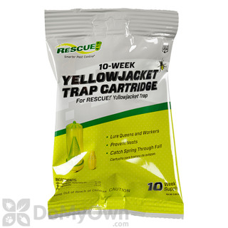 image of Replacement Attractant Cartridge for the Rescue Reusable Yellowjacket Trap