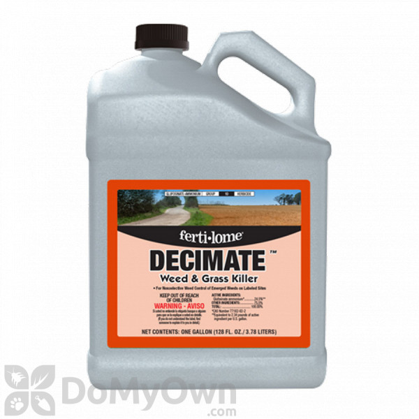 Fertilome Decimate Weed and Grass Killer - Gallon