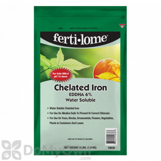 image of Fertilome Chelated Iron EDDHA 6% Water Soluble - 4 lb.