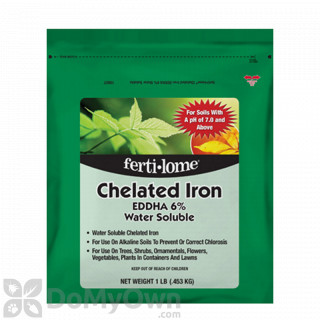 image of Fertilome Chelated Iron EDDHA 6% Water Soluble